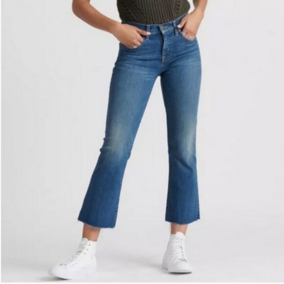 Lucky Brand Denim - Lucky Brand Ava Crop Mini Boot Jeans